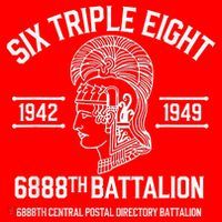 6888th Central Postal Directory Battalion 6 Triple 8th Santa Hat thumb 1