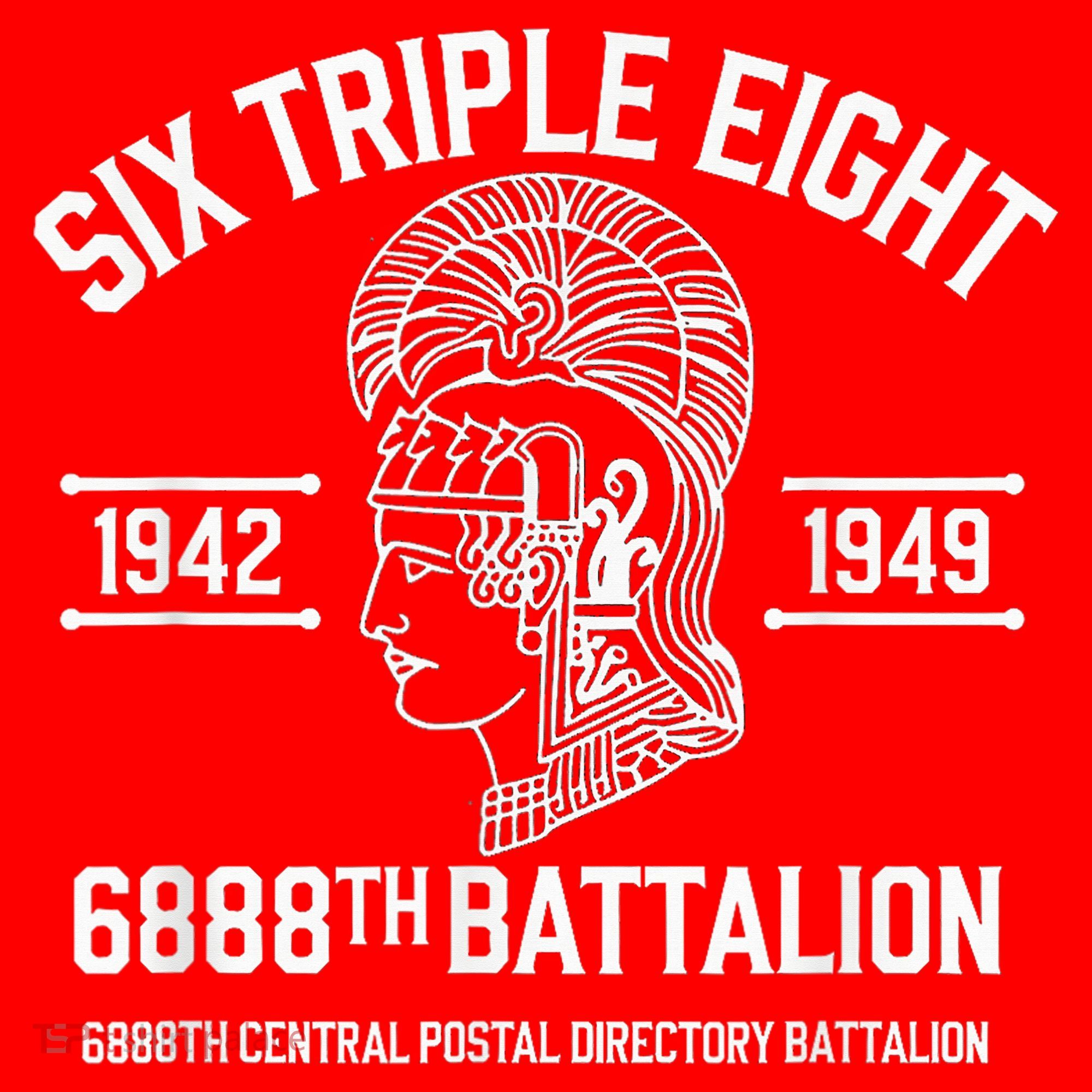 6888th Central Postal Directory Battalion 6 Triple 8th Santa Hat