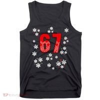 67 Christmas Snowflake Ugly Sweater 6-7 Meme Tank Top thumb 0