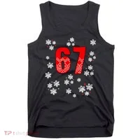 67 Christmas Snowflake Ugly Sweater 6-7 Meme Tank Top thumb 0