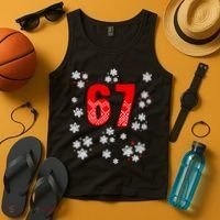 67 Christmas Snowflake Ugly Sweater 6-7 Meme Tank Top thumb 4