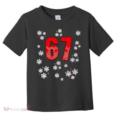 67 Christmas Snowflake Ugly Sweater 6-7 Meme Toddler T-Shirt