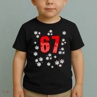 67 Christmas Snowflake Ugly Sweater 6-7 Meme Toddler T-Shirt thumb 2