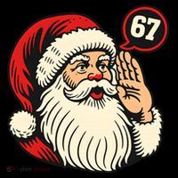 67 Christmas Six Seven Meme Brainrot Santa Claus Coffee Mug thumb 5