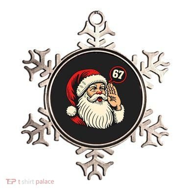 67 Christmas Six Seven Meme Brainrot Santa Claus Ornament