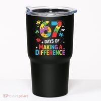 67 Days Of Making A Difference 6-7 Meme Autism Awareness Tumbler thumb 0