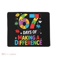67 Days Of Making A Difference 6-7 Meme Autism Awareness Mousepad thumb 0