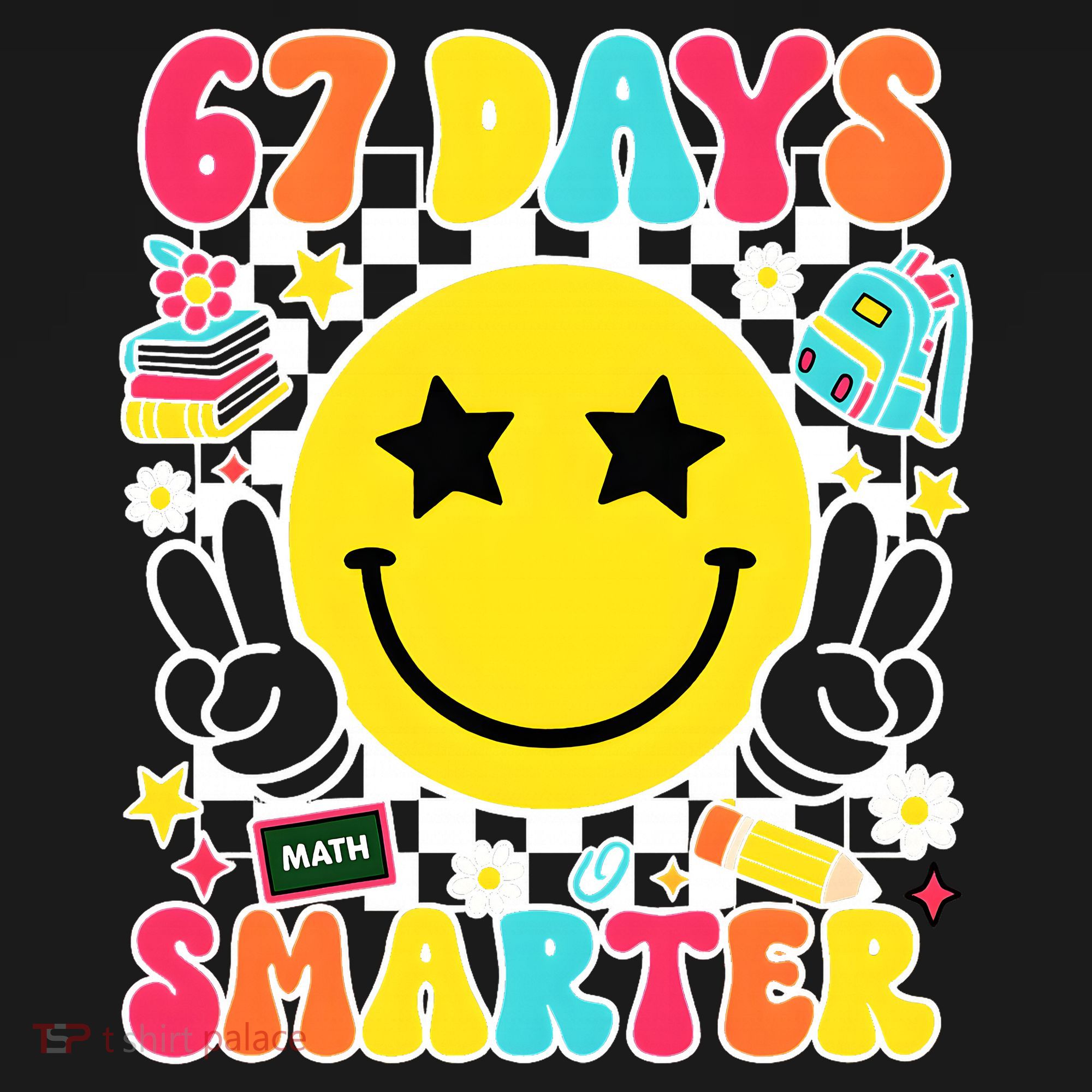 67th Day Of School 67 Days Smarter Students Teacher Women's Hoodie