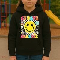67th Day Of School 67 Days Smarter Students Teacher Kids Hoodie thumb 3