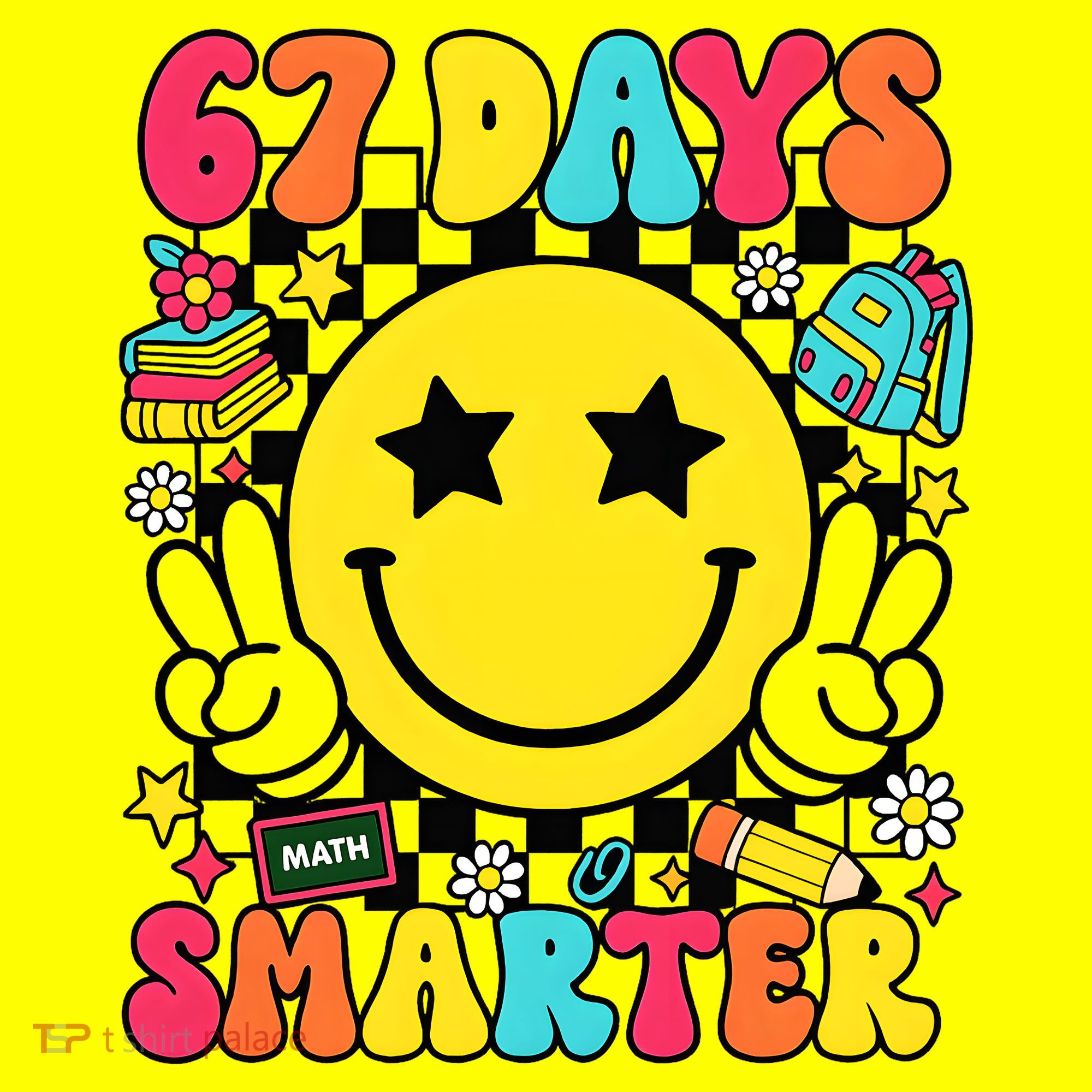 67th Day Of School 67 Days Smarter Students Teacher Baby Bodysuit