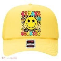 67th Day Of School 67 Days Smarter Students Teacher Hat thumb 0