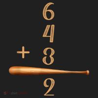 6+4+3=2 Double Play Baseball Player Baseball Saying Tumbler thumb 3