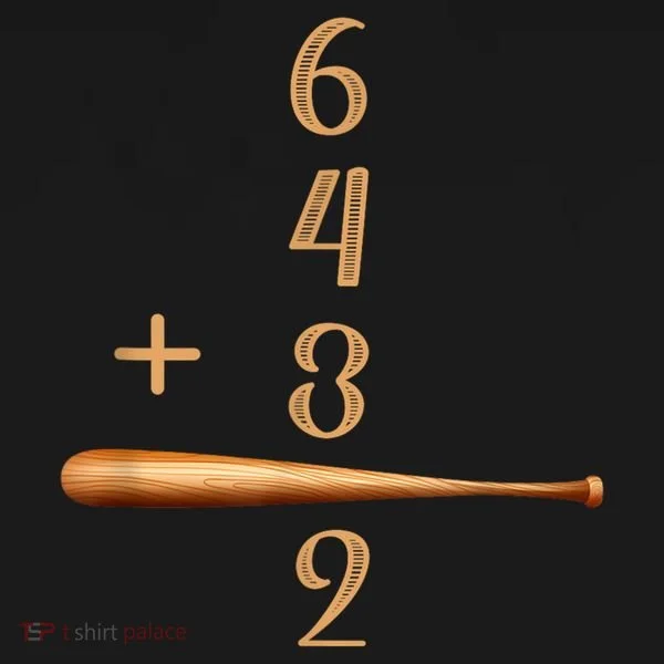 6+4+3=2 Double Play Baseball Player Baseball Saying Tote Bag
