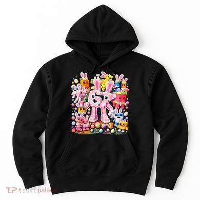 6-7 Easter Bunny Brainrot Funny 67 Meme Hoodie