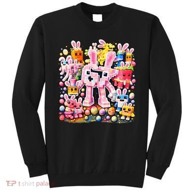 6-7 Easter Bunny Brainrot Funny 67 Meme Sweatshirt