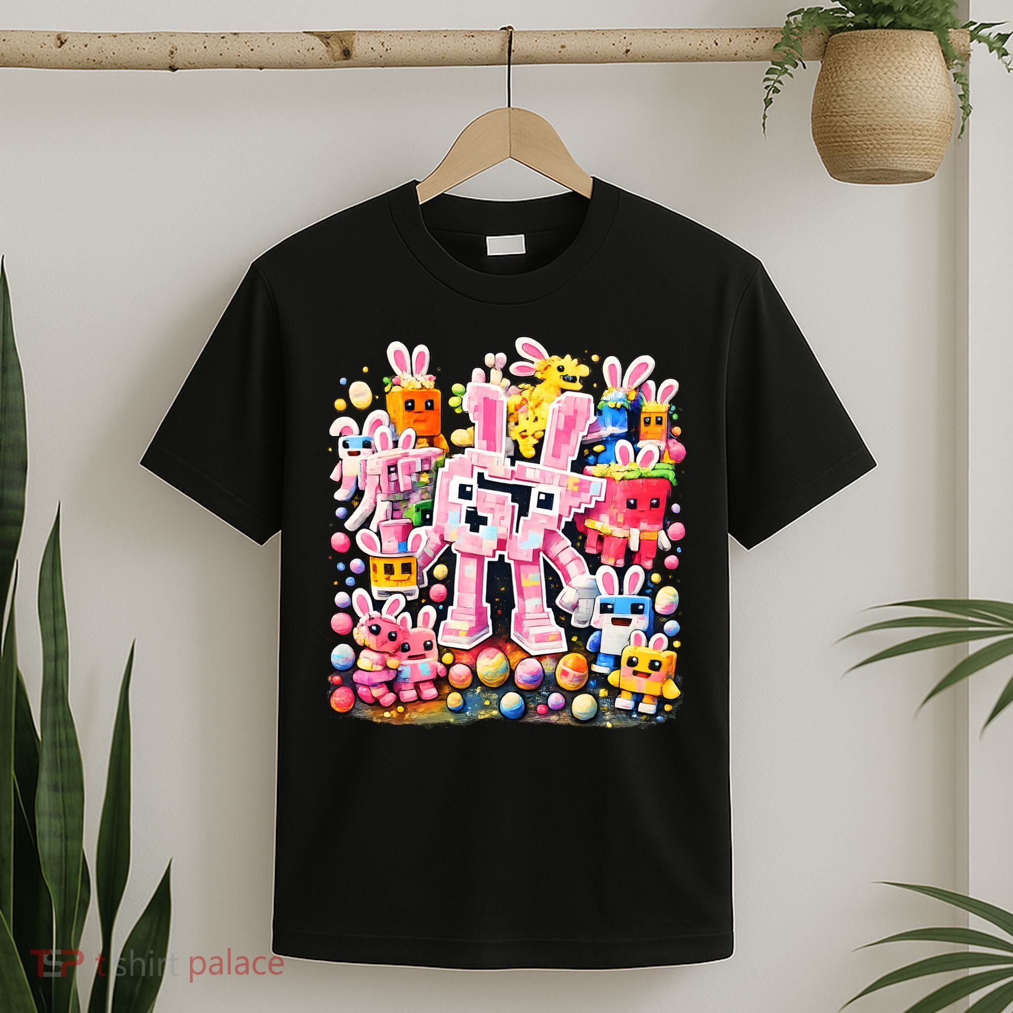 6-7 Easter Bunny Brainrot Funny 67 Meme T-Shirt
