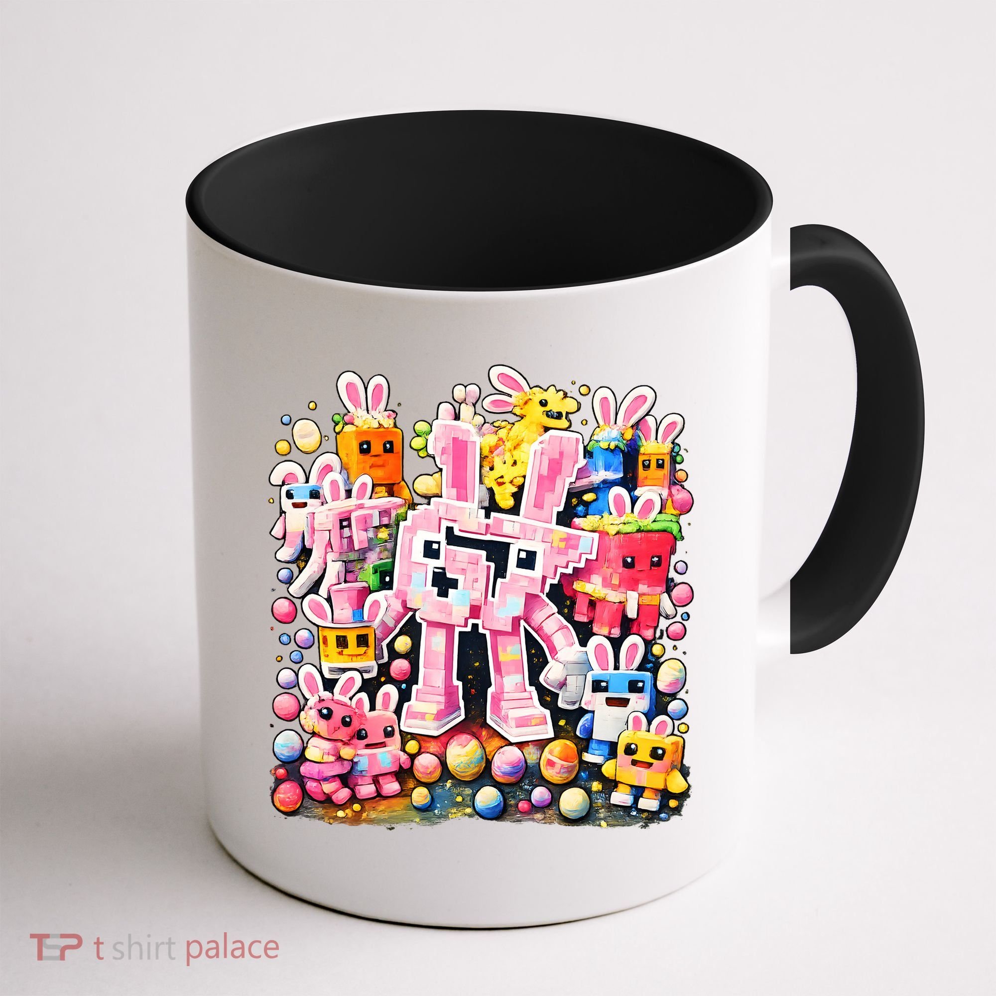 6-7 Easter Bunny Brainrot Funny 67 Meme Coffee Mug