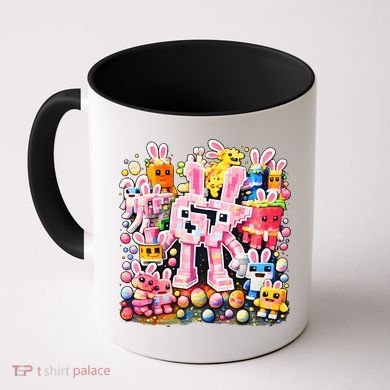 6-7 Easter Bunny Brainrot Funny 67 Meme Coffee Mug
