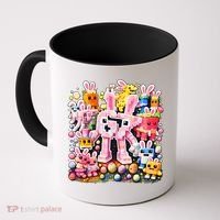 6-7 Easter Bunny Brainrot Funny 67 Meme Coffee Mug thumb 0