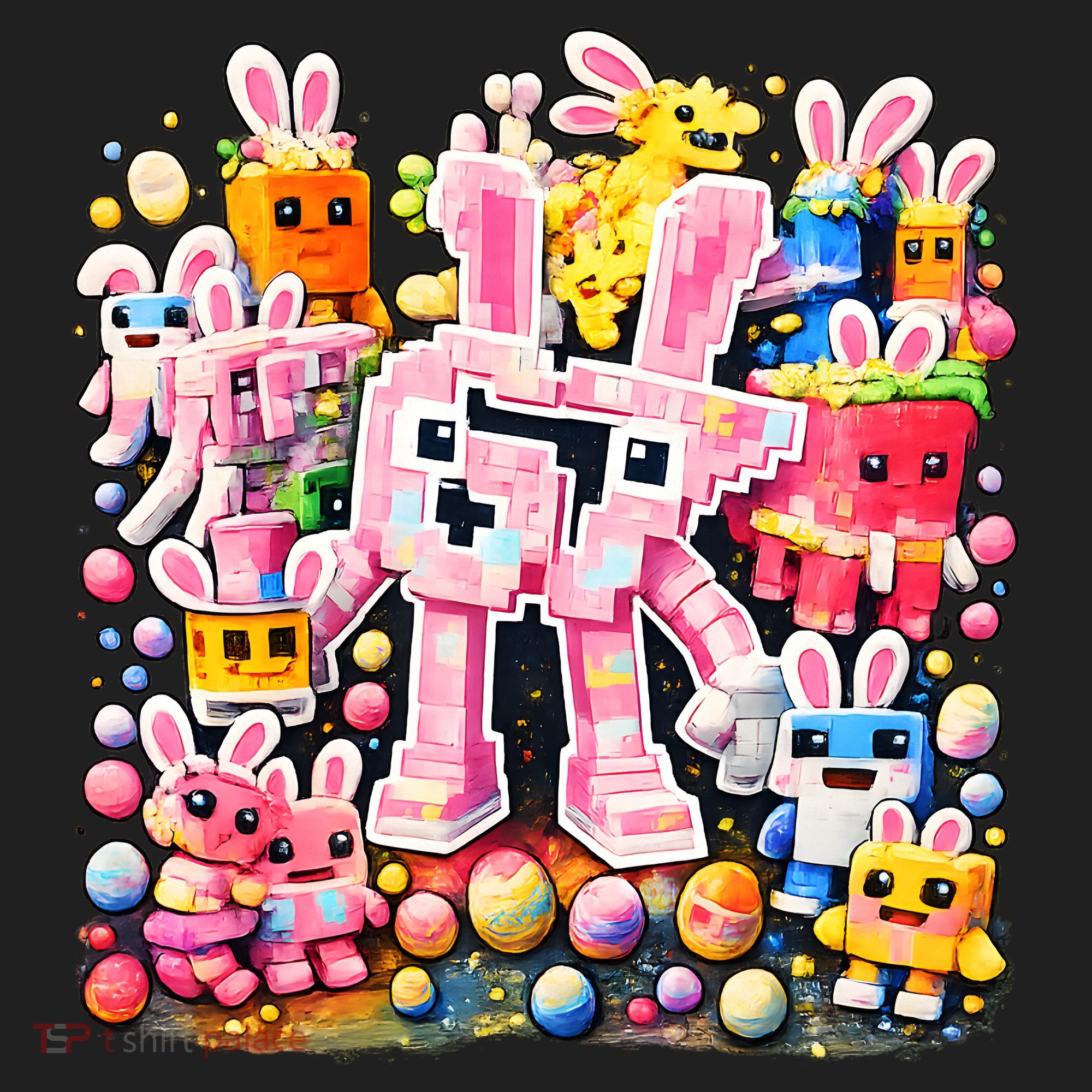 6-7 Easter Bunny Brainrot Funny 67 Meme Tumbler