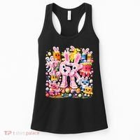 6-7 Easter Bunny Brainrot Funny 67 Meme Women's Tank Top thumb 0