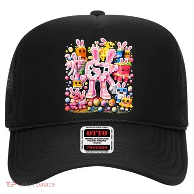 6-7 Easter Bunny Brainrot Funny 67 Meme Hat