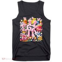 6-7 Easter Bunny Brainrot Funny 67 Meme Tank Top thumb 0