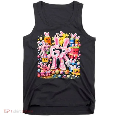 6-7 Easter Bunny Brainrot Funny 67 Meme Tank Top