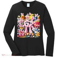 6-7 Easter Bunny Brainrot Funny 67 Meme Women's Long Sleeve Shirt thumb 0
