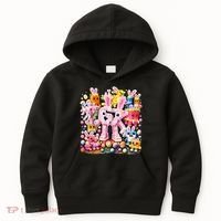 6-7 Easter Bunny Brainrot Funny 67 Meme Kids Hoodie thumb 0