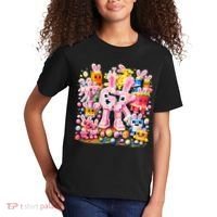 6-7 Easter Bunny Brainrot Funny 67 Meme Kids T-Shirt thumb 2