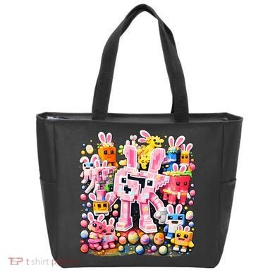 6-7 Easter Bunny Brainrot Funny 67 Meme Tote Bag