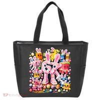 6-7 Easter Bunny Brainrot Funny 67 Meme Tote Bag thumb 0
