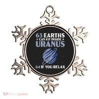63 Earths Can Fit Inside Uranus 64 If You Relax Astronomy Ornament thumb 0