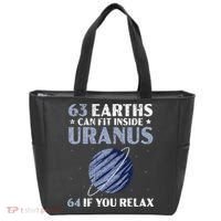 63 Earths Can Fit Inside Uranus 64 If You Relax Astronomy Tote Bag thumb 0