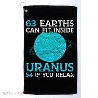 63 Earths Can Fit Inside Uranus 64 If You Relax Astronomy Golf Towel thumb 0
