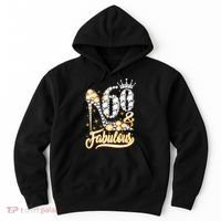 60 & Fabulous 60 Years Old 60th Birthday Diamond Crown Shoes Hoodie thumb 0