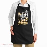 60 & Fabulous 60 Years Old 60th Birthday Diamond Crown Shoes Apron thumb 2