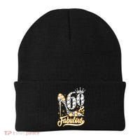 60 & Fabulous 60 Years Old 60th Birthday Diamond Crown Shoes Beanie thumb 0