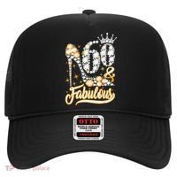 60 & Fabulous 60 Years Old 60th Birthday Diamond Crown Shoes Hat thumb 0