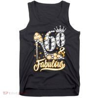 60 & Fabulous 60 Years Old 60th Birthday Diamond Crown Shoes Tank Top thumb 0