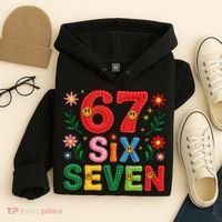 67 Funny 6-7 Christmas Meme Hoodie thumb 4