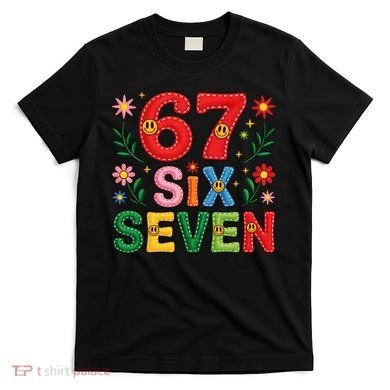 67 Funny 6-7 Christmas Meme T-Shirt