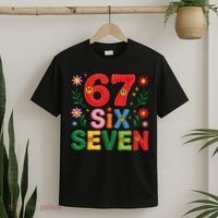 67 Funny 6-7 Christmas Meme T-Shirt thumb 2