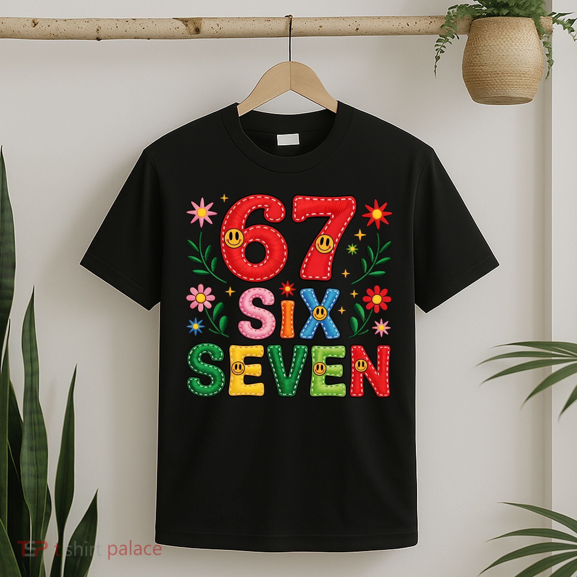 67 Funny 6-7 Christmas Meme T-Shirt