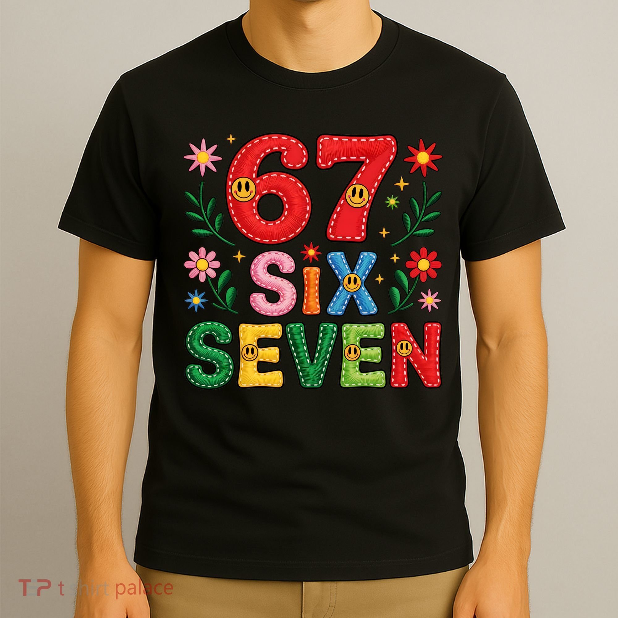 67 Funny 6-7 Christmas Meme T-Shirt