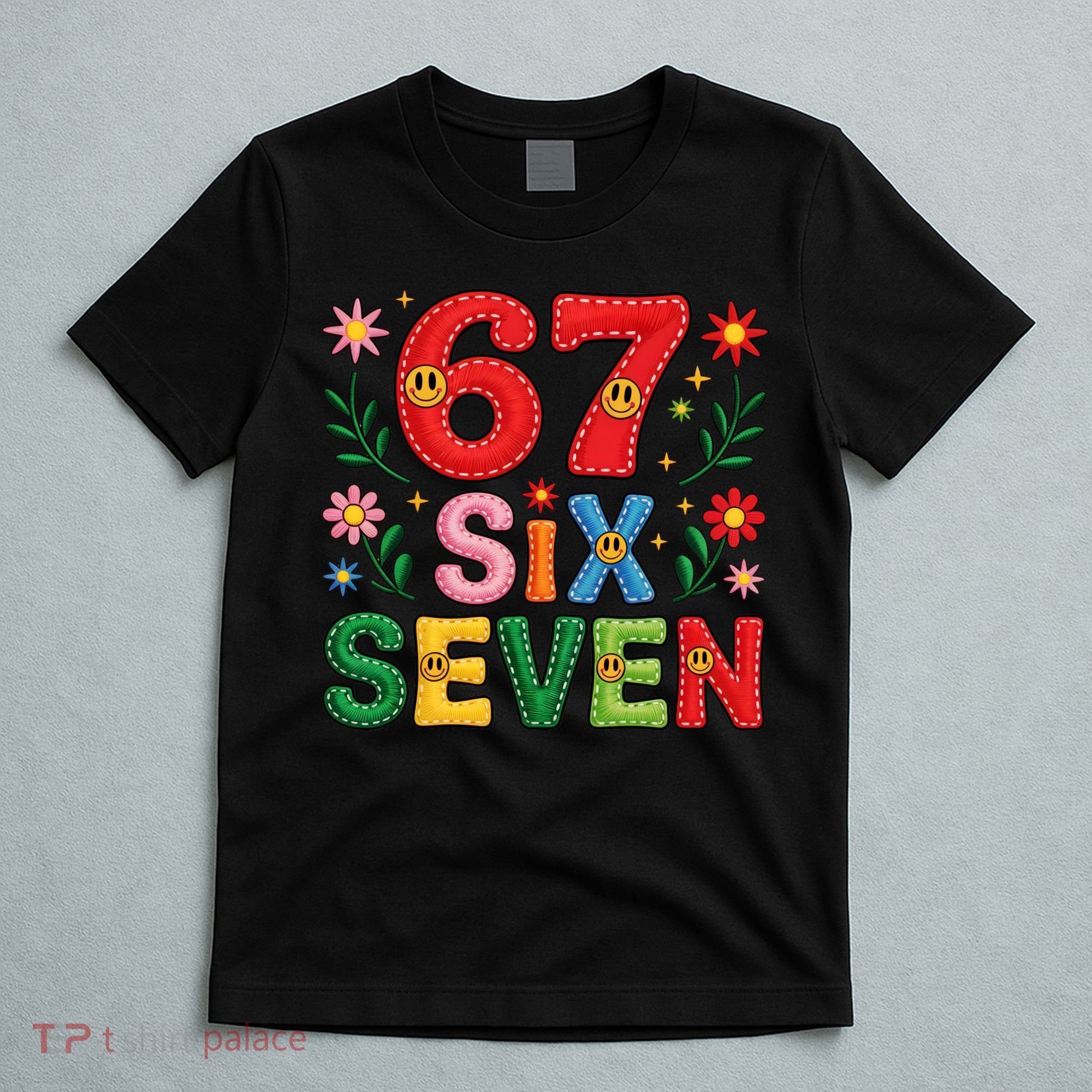 67 Funny 6-7 Christmas Meme T-Shirt