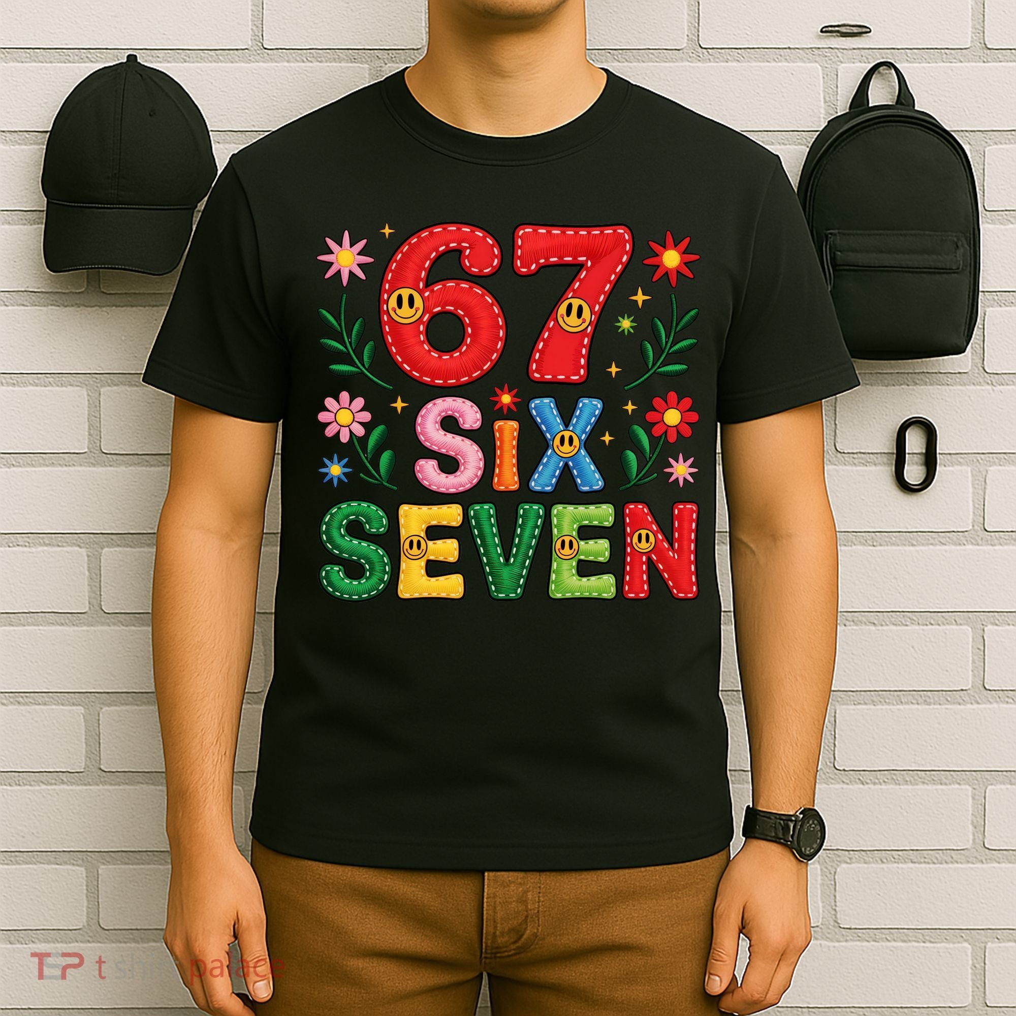 67 Funny 6-7 Christmas Meme T-Shirt