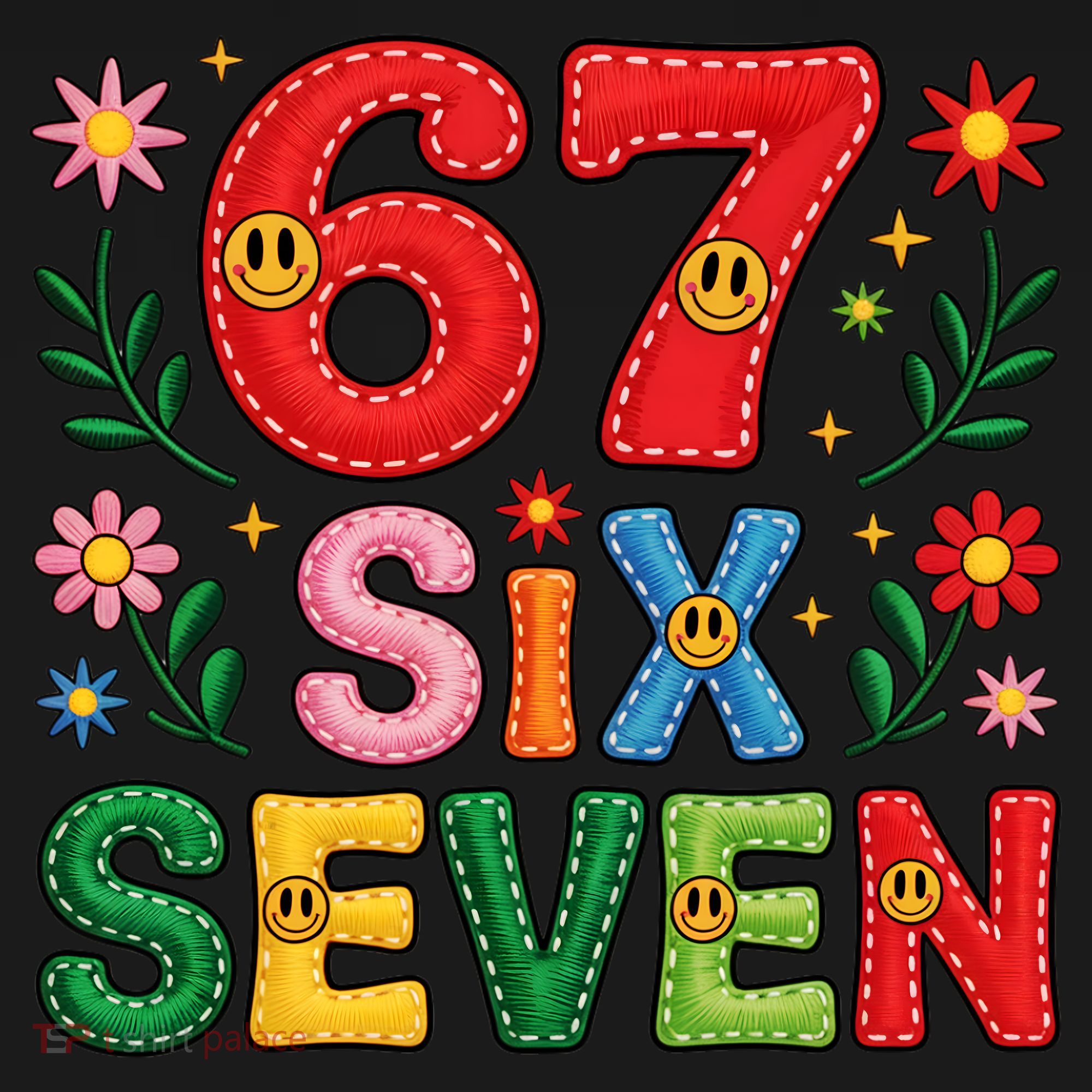 67 Funny 6-7 Christmas Meme T-Shirt