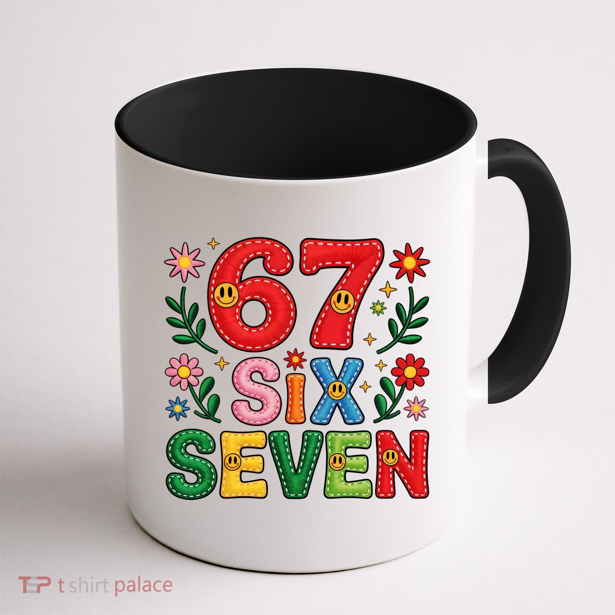 67 Funny 6-7 Christmas Meme Coffee Mug